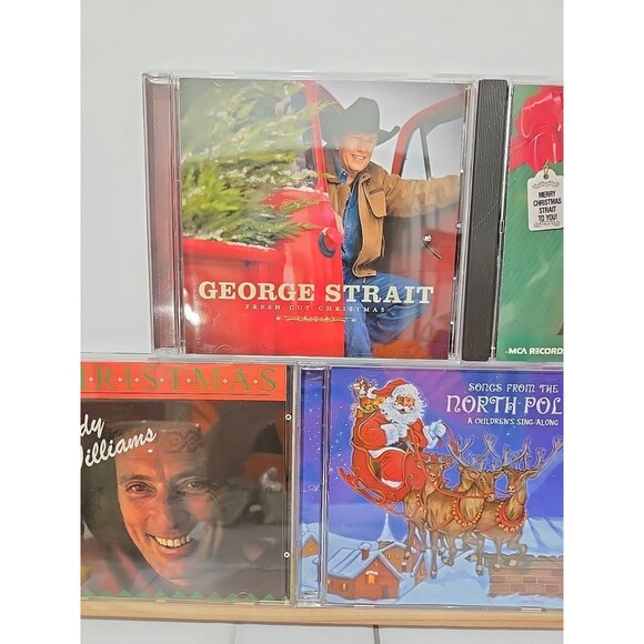 Christmas Music CD Lot Strait, Williams,Hallmark,Kids Sing Along. - Picture 3 of 13